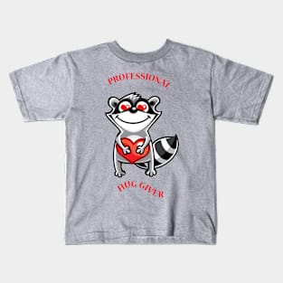 professional hugs giver Kids T-Shirt